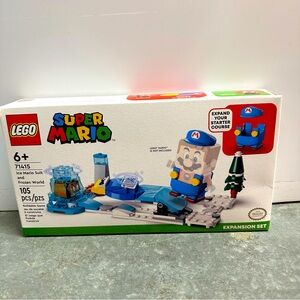 LEGO 71415 Super Mario: Ice Mario Suit & Frozen World Expansion Set 105 Pcs NEW